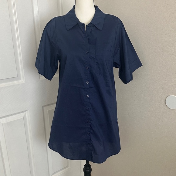 Walter Baker Dresses & Skirts - Walter Baker Navy casual Shirt Dress